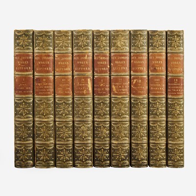 Lot 37 - [Fine Bindings] [Jonson, Ben] Gifford, W. (editor)