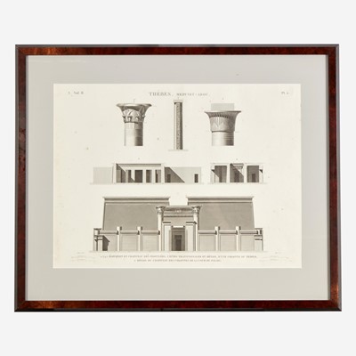 Lot 58 - A Suite of Five Engravings from 'Description de l'Égypte'