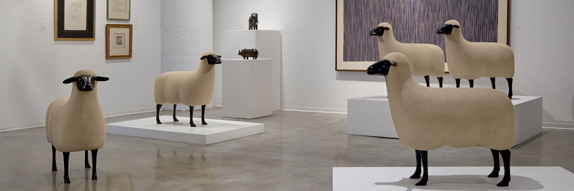 Freeman's gallery with modern and contemporary art