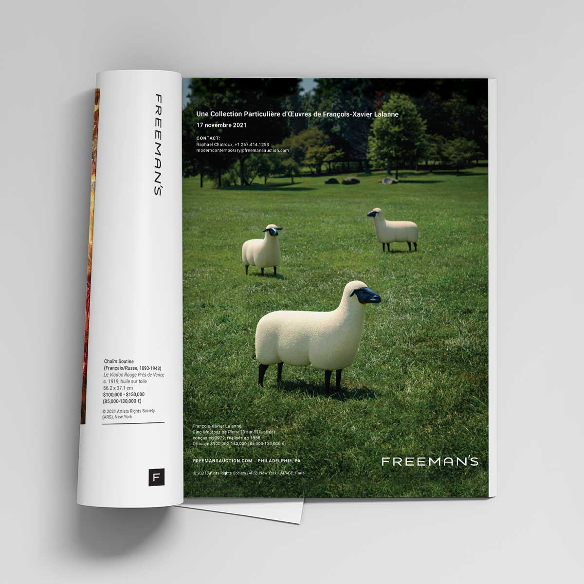 Freeman's Advert